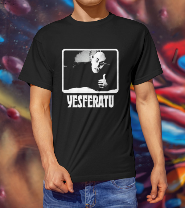 Seán Ono Lennon Yesferatu Nosferatu Vampire Thumbs Up T-Shirt