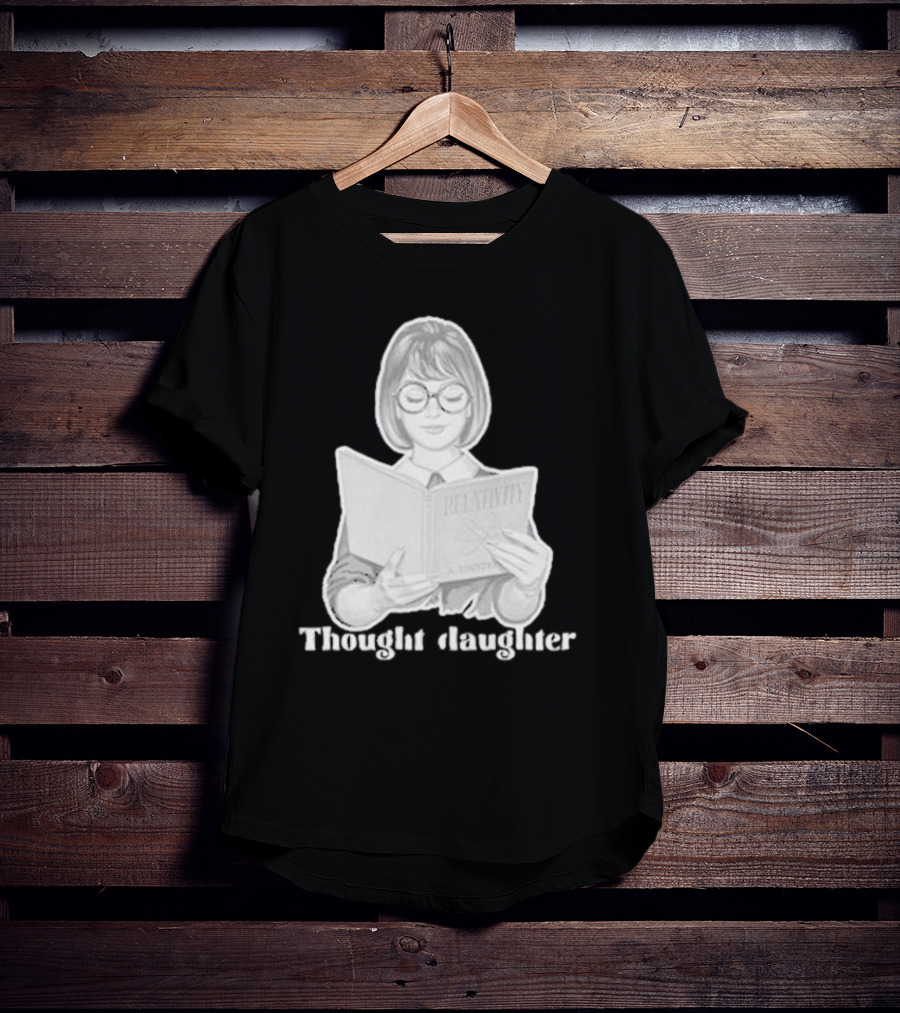 Relativity Thought Daughter Einstein Book Reader T-Shirt