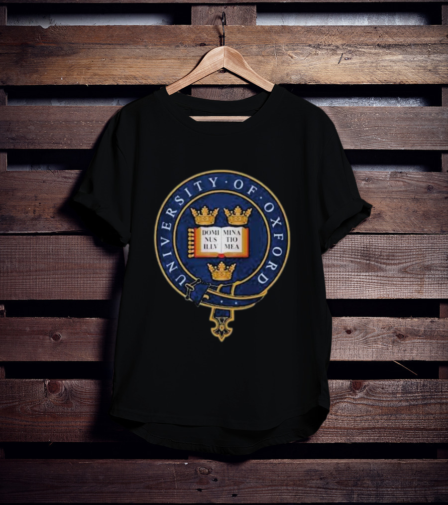 University Of Oxford Emblem Dominus Illuminatio Mea T-Shirt