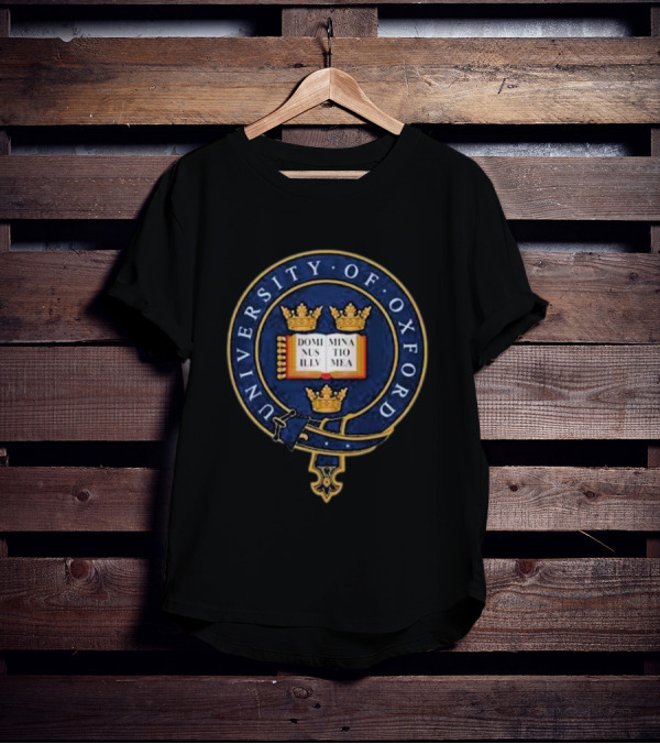 University Of Oxford Emblem Dominus Illuminatio Mea T-Shirt