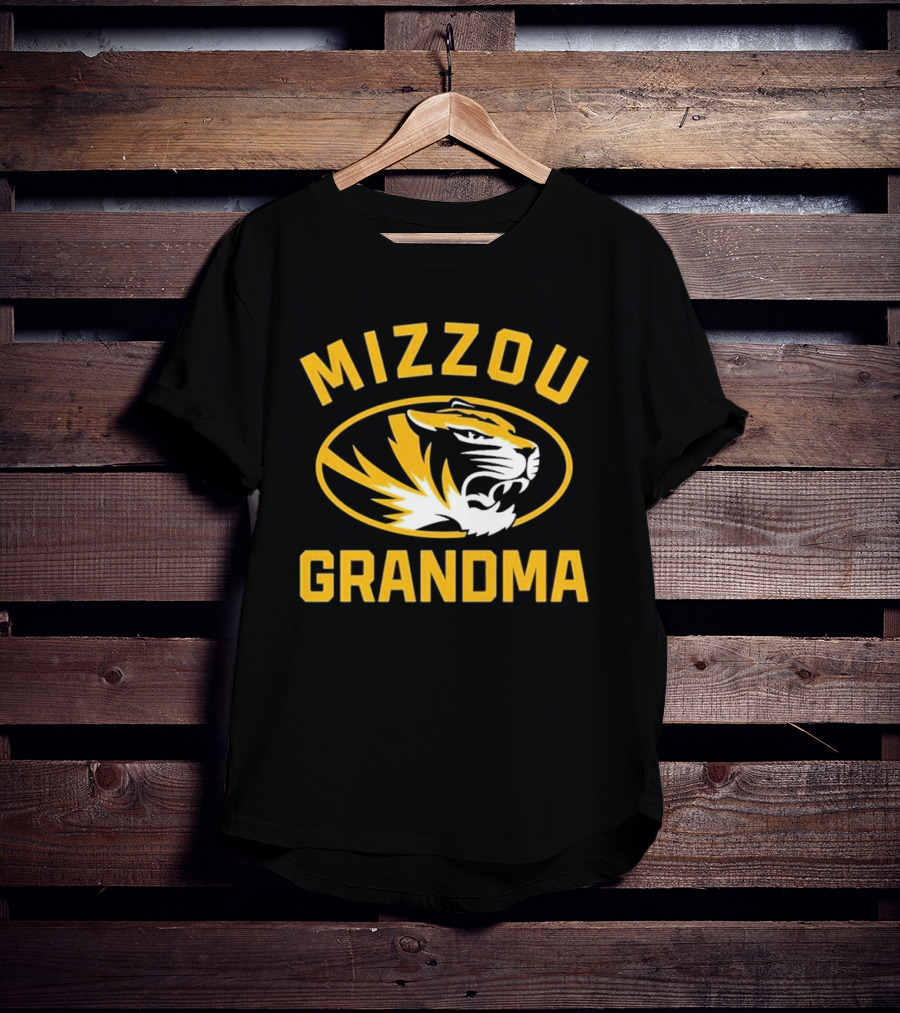 Mizzou Grandma Tiger Head T-Shirt