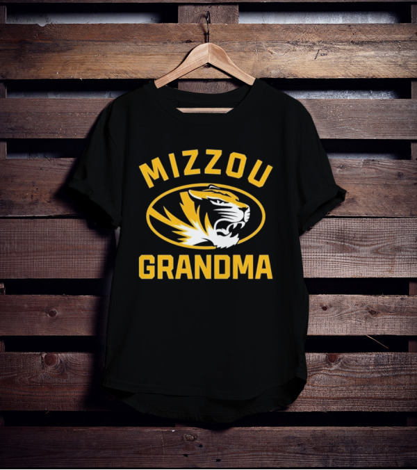 Mizzou Grandma Tiger Head T-Shirt