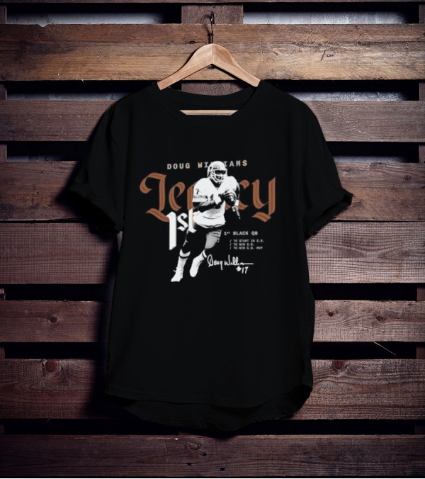 Doug Williams Legacy 1st Black QB Washington Commanders Mitchell And Ness T-Shirt