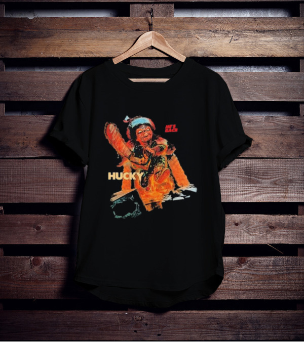 Hucky Holiday Horror He’s Back T-Shirt