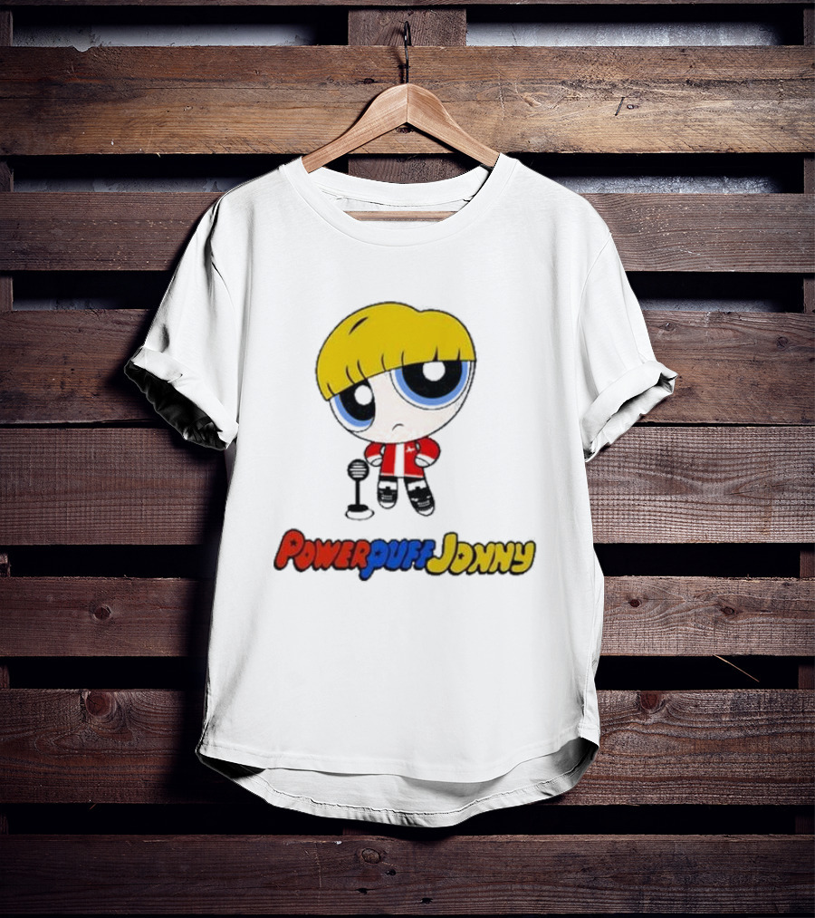 Powerpuff Johnny Microphone T-Shirt