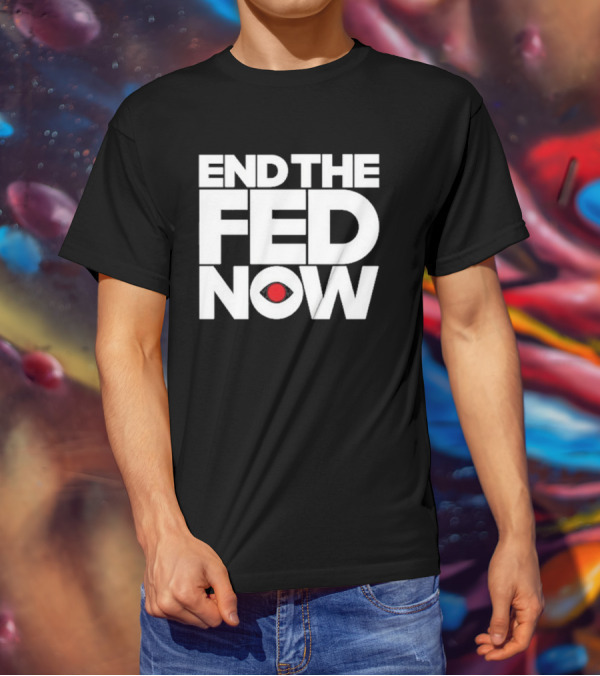 End The Fed Now Bitcoin Magazine T-Shirt