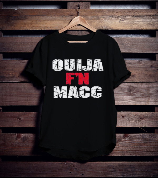 Ouija F’n Macc Grungy White T-Shirt