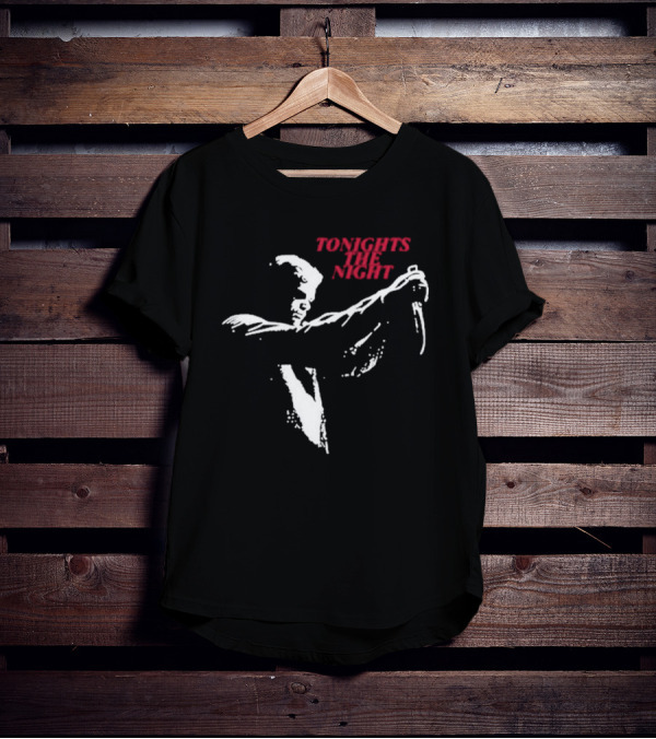 Selected Dexxter Tonight's The Night Bold Image T-Shirt