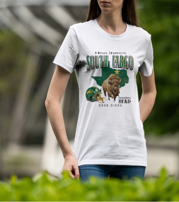 A Bison Tradition South Fargo Thundering Herd NDSU Bison T-Shirt