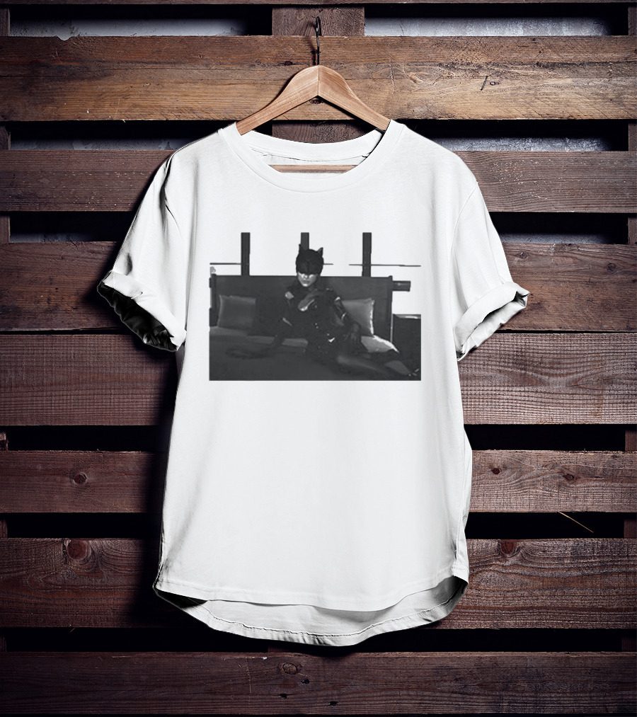 Tbim Photo Catwoman On Bed Scene T-Shirt