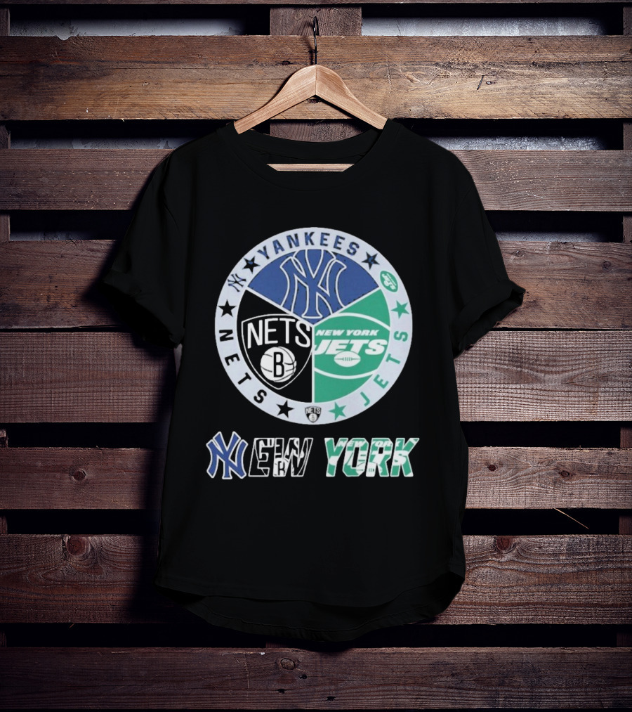 New York Yankees Nets Jets Yankees Nets Jets T-Shirt