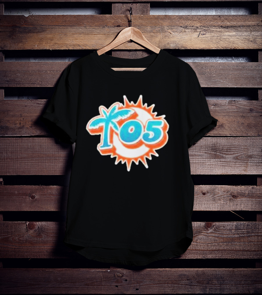 T05 Treeofive Tree O Five Miami Dolphins Retro Zip Up T-Shirt