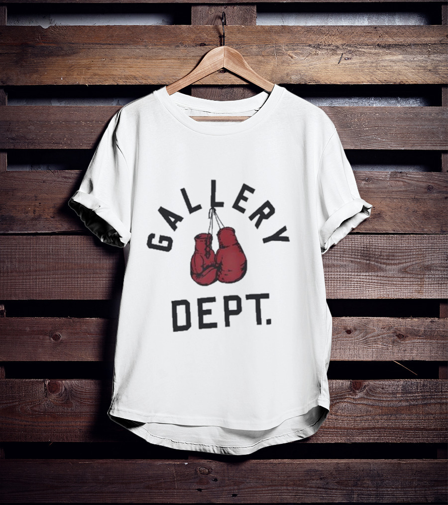 Gallery Dept Red Boxing Gloves T-Shirt