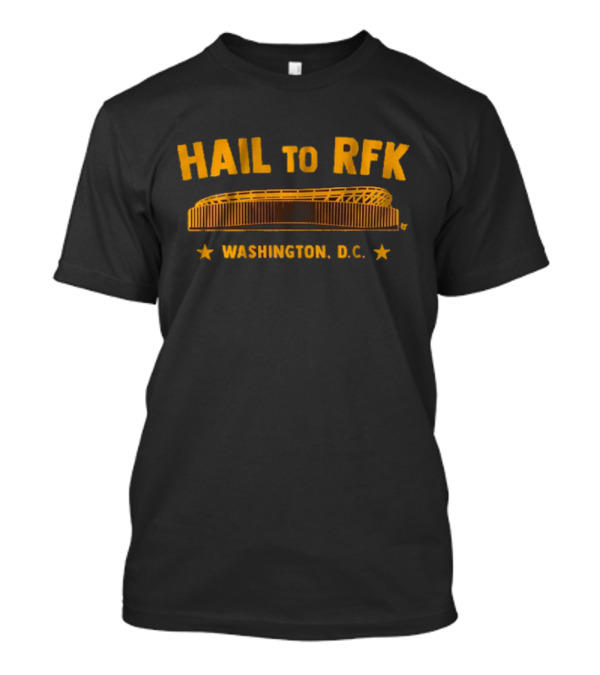 Hail To RFK Washington D.C. Football Stadium Icons T-Shirt
