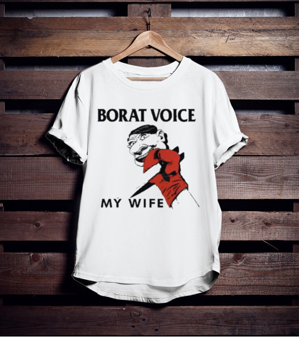 Matt Skiba Borat Voice My Wife Comic T-Shirt