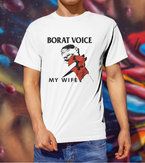 Matt Skiba Borat Voice My Wife Comic T-Shirt