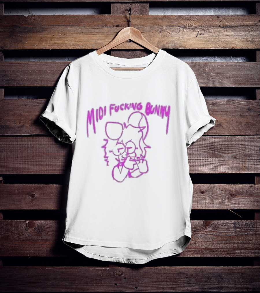 Midi Effin Bunny Effing Bunny Character T-Shirt