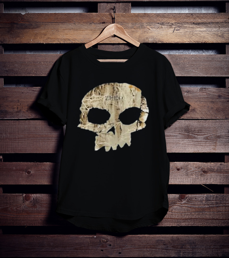 Zero Skateboards Realtree Camo Skull T-Shirt