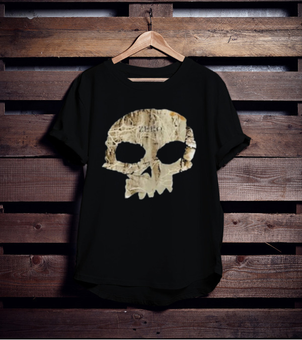 Zero Skateboards Realtree Camo Skull T-Shirt