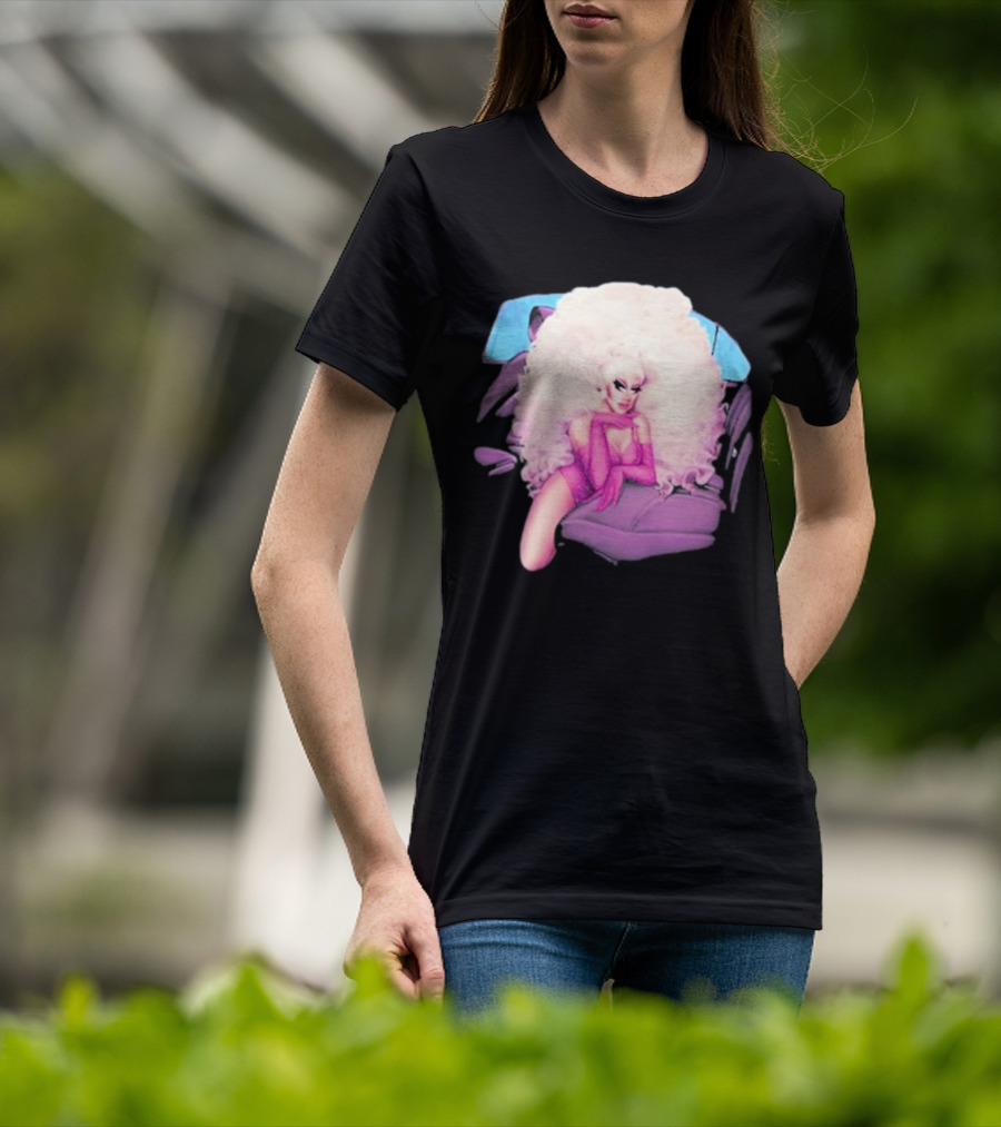 Trixie Mattel Glamorous Blonde Drag In Backseat T-Shirt