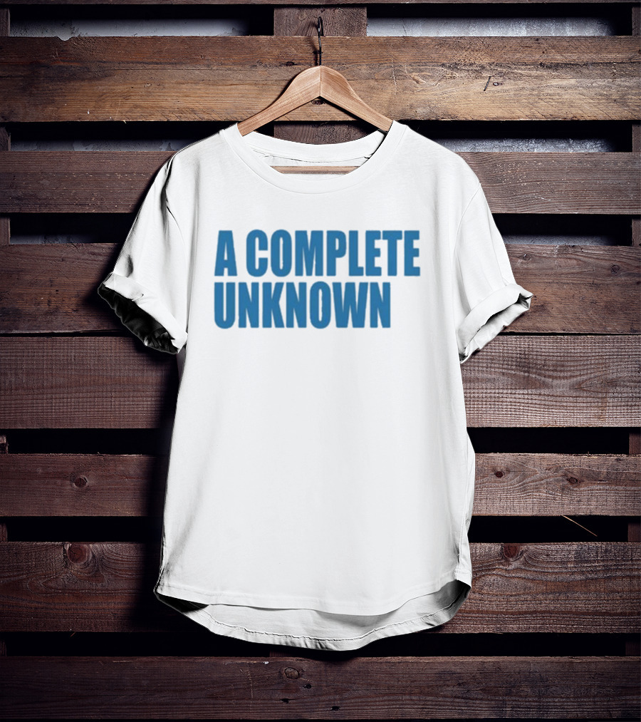 Bob Dylan A Complete Unknown Lyrics Insight T-Shirt