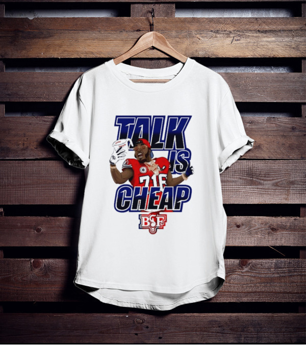 Benny The Butcher Talk Is Cheap BSF Victory Monday Football Victory T-Shirt