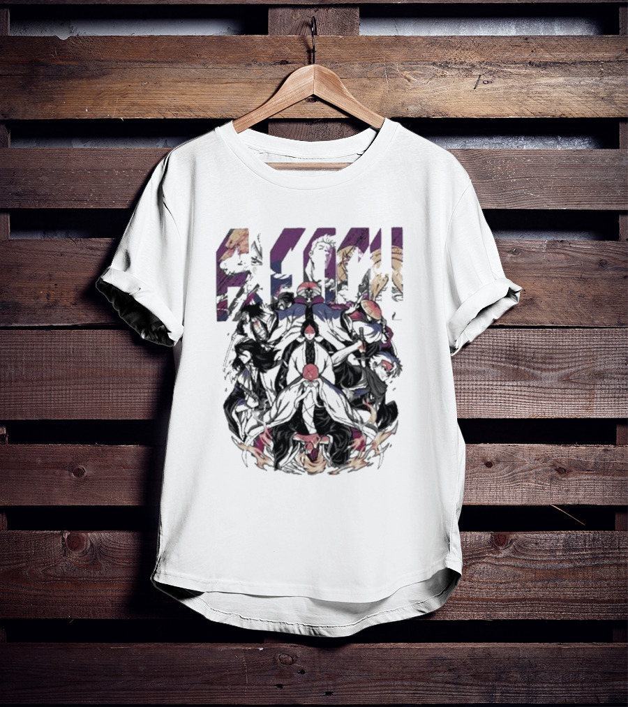 Bleach Byakuya Kuchiki Epic Battle Scene T-Shirt