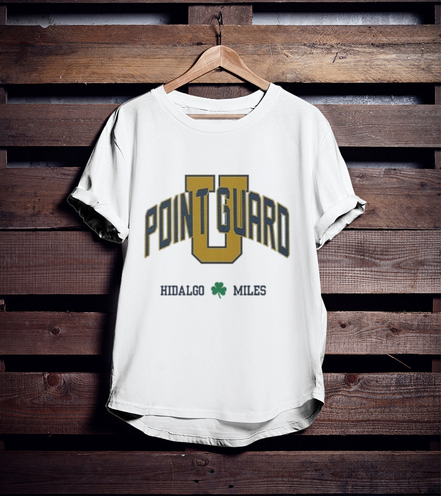 Hidalgo Miles Point Guard U Shamrock T-Shirt