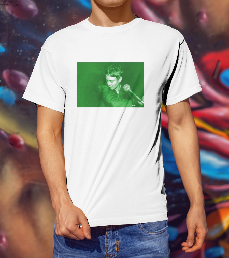 Joyce Manor Dear Nora Green Microphone Performance T-Shirt