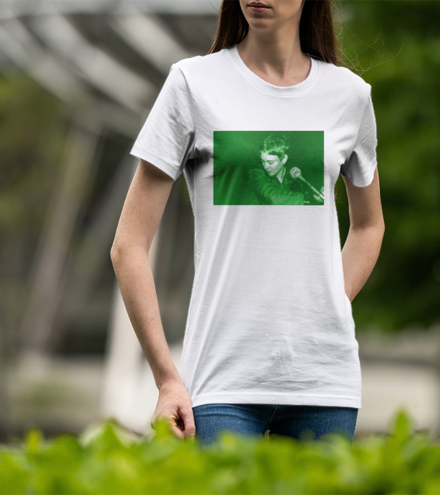 Joyce Manor Dear Nora Green Microphone Performance T-Shirt