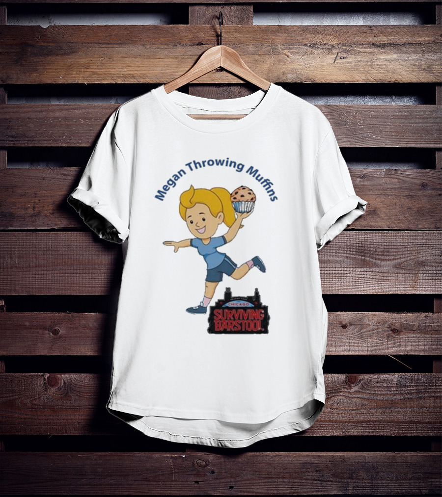 Megan Throwing Muffins Chicago Surviving T-Shirt