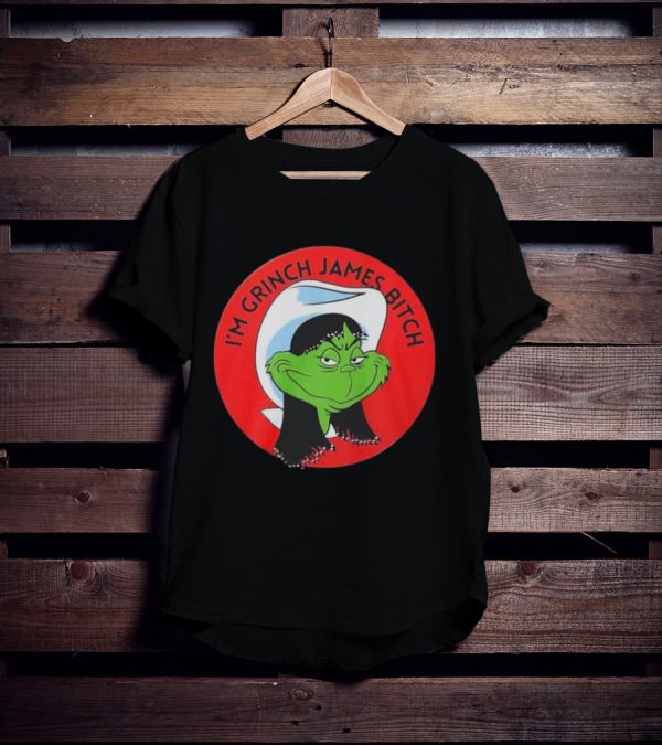 I’m Grinch James Bitch Santa Hat Avatar T-Shirt