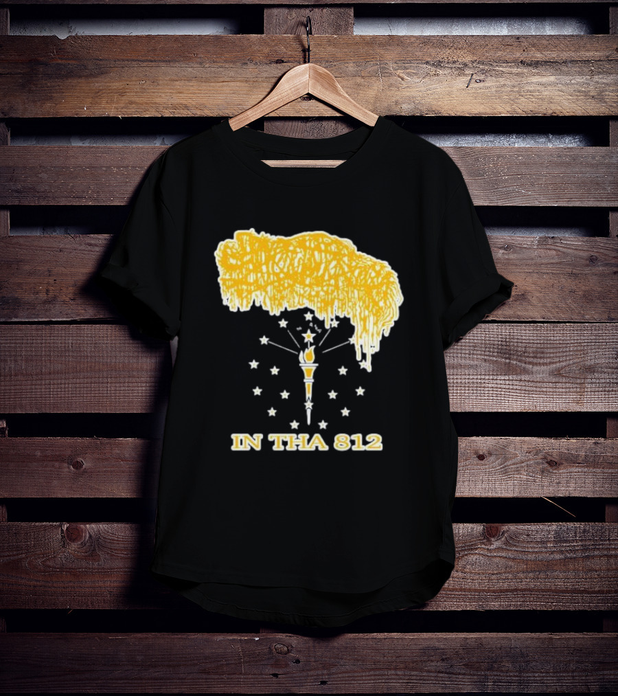 Indiana In Tha 812 Stars Torch Noodles T-Shirt