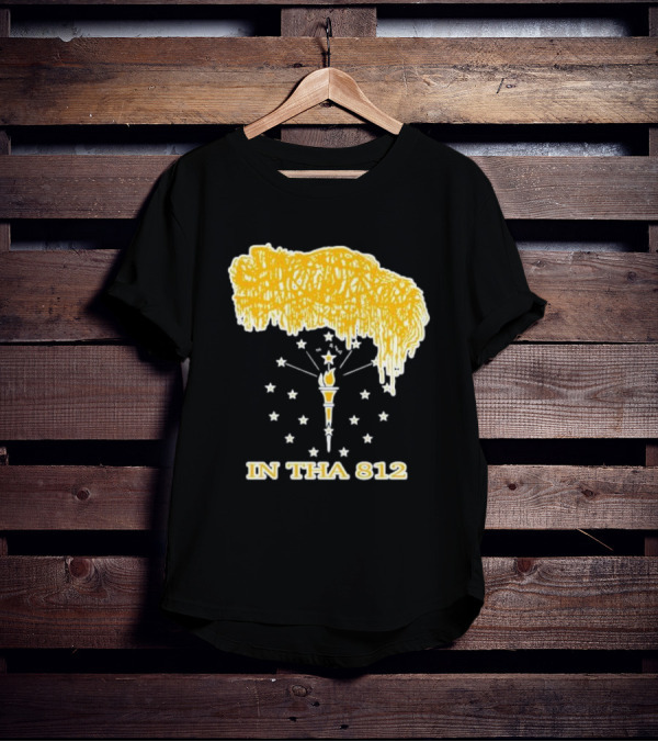 Indiana In Tha 812 Stars Torch Noodles T-Shirt