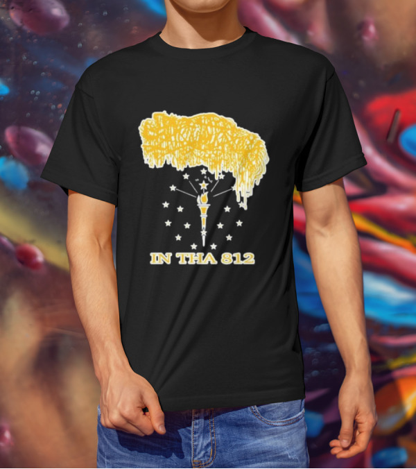 Indiana In Tha 812 Stars Torch Noodles T-Shirt