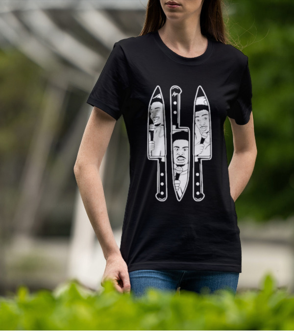 Kam Patterson Killers Only Knives And Microphones Trio T-Shirt