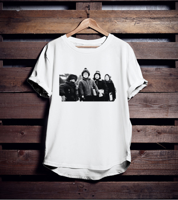 A Christmas Story Friends Winter Scene Iconic Movie Characters T-Shirt