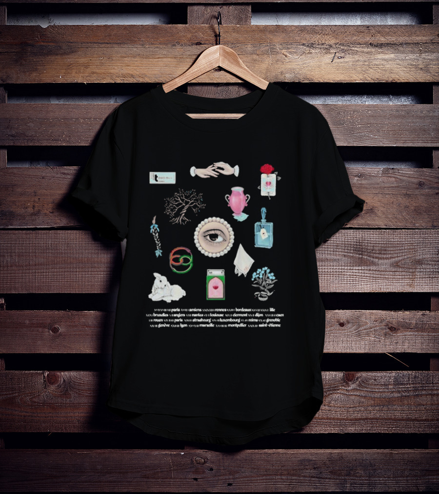 Clara Luciani Mon Sang Mmxxv 2025 Paris Amiens Rennes Bordeaux Lille Marseille T-Shirt