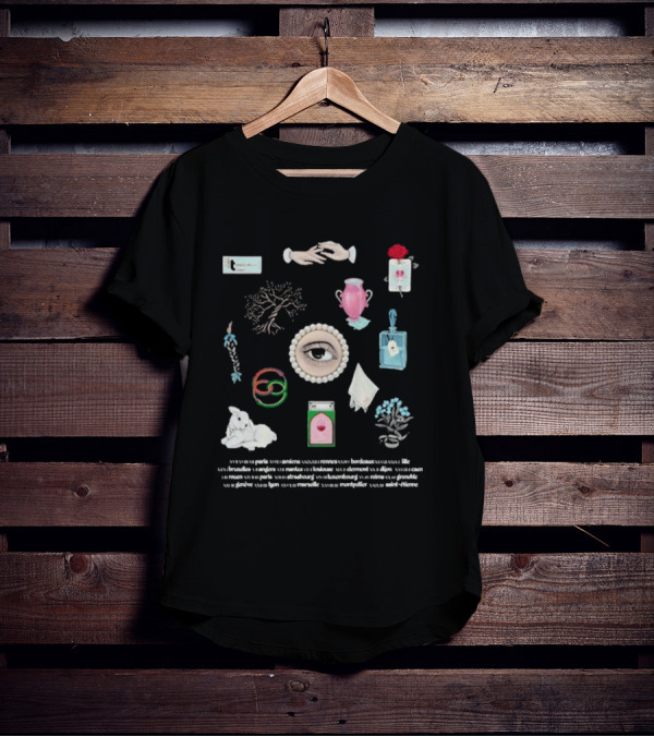 Clara Luciani Mon Sang Mmxxv 2025 Paris Amiens Rennes Bordeaux Lille Marseille T-Shirt