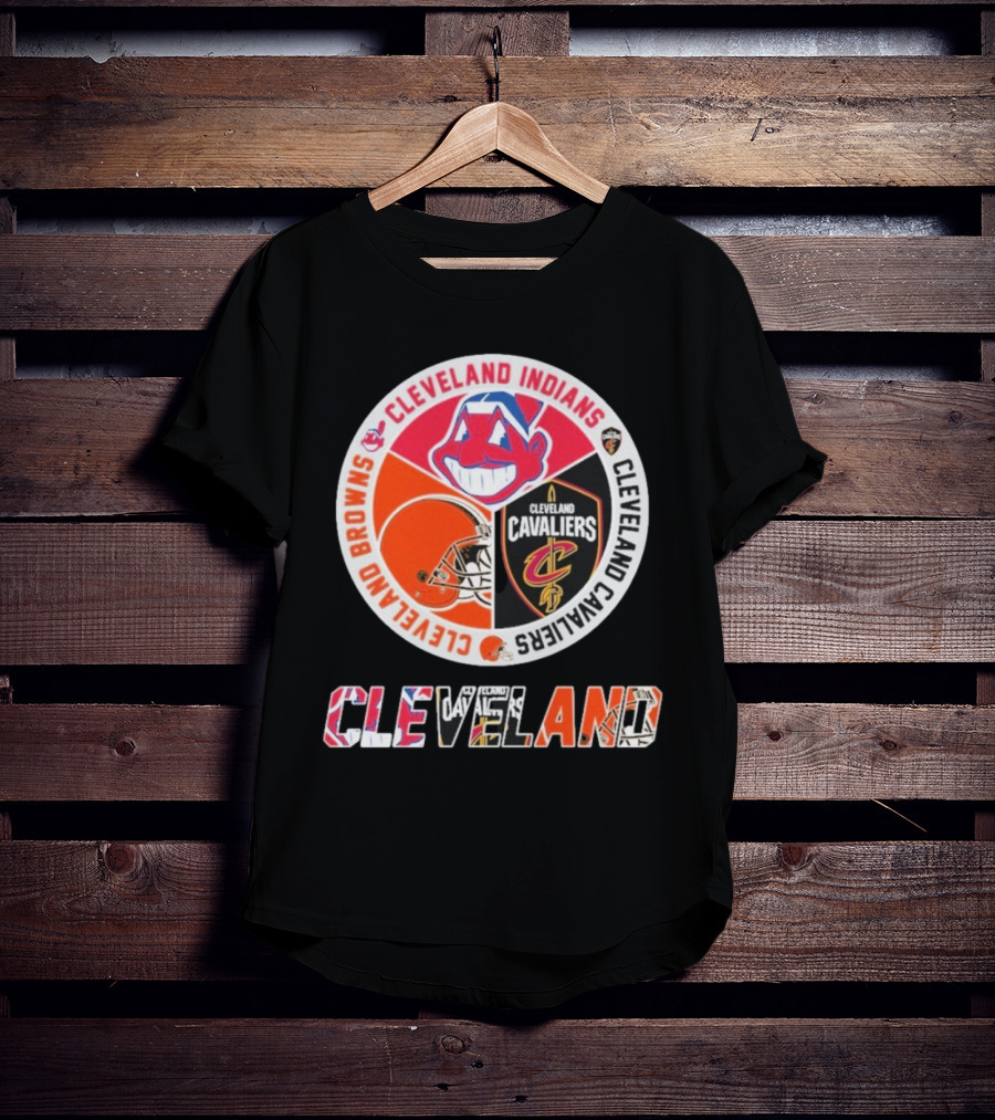 Cleveland Indians Cleveland Browns Cleveland Cavaliers Cleveland T-Shirt