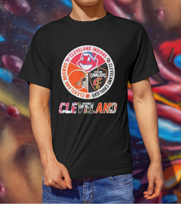 Cleveland Indians Cleveland Browns Cleveland Cavaliers Cleveland T-Shirt