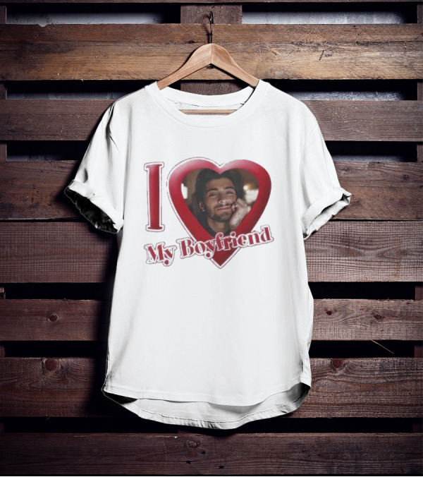 I Heart My Boyfriend Zayn Malik One Direction T-Shirt