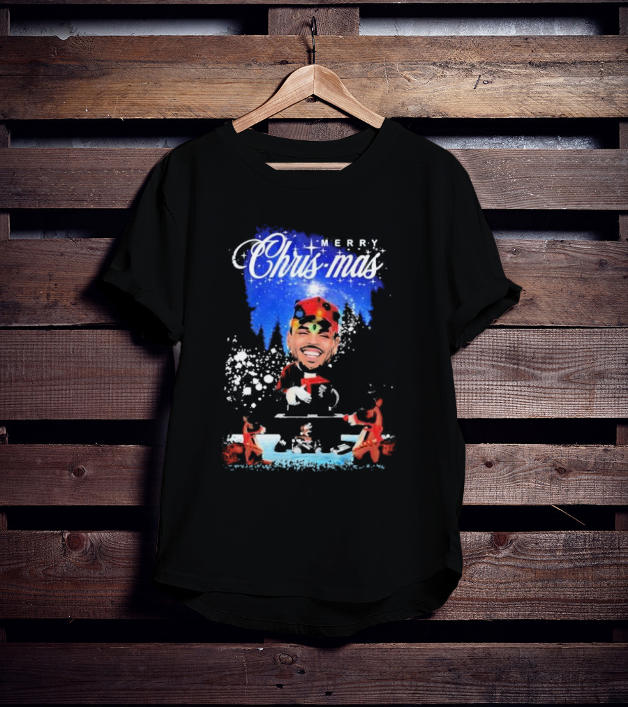 Merry Christmas Chris-Mas Santa DJ Scene T-Shirt