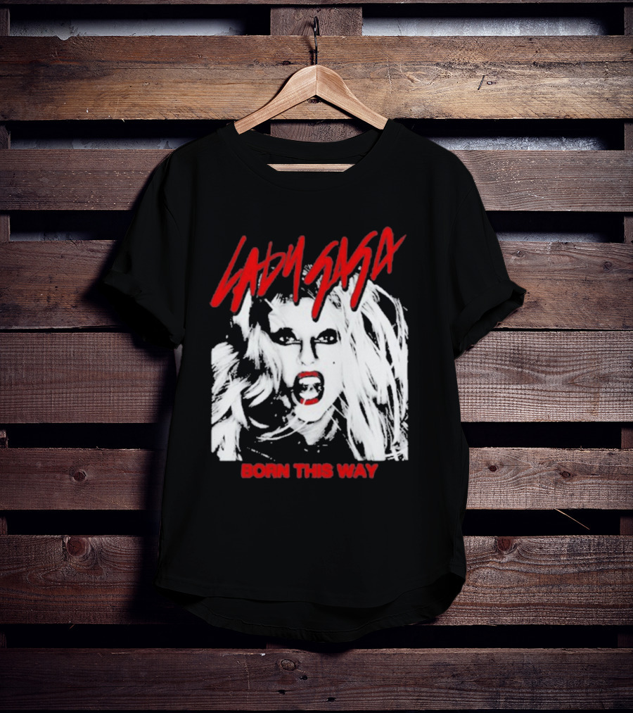 Lady Gaga Born This Way Artwork T-Shirt