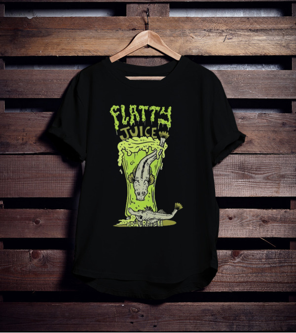 Flatty Juice Powerfish Dr. Moose T-Shirt