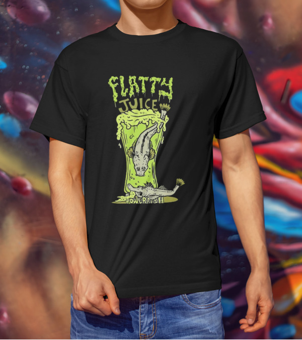 Flatty Juice Powerfish Dr. Moose T-Shirt