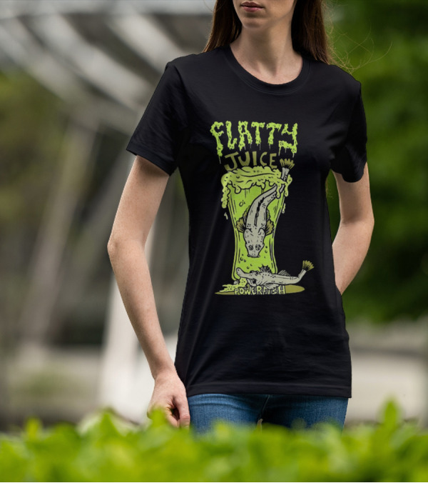 Flatty Juice Powerfish Dr. Moose T-Shirt