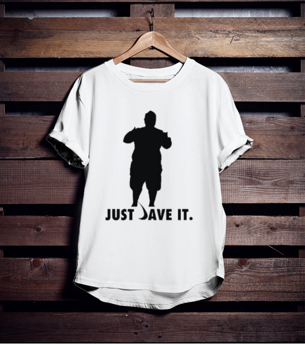 Dave Danna Just Dave It Silhouette Swoosh T-Shirt