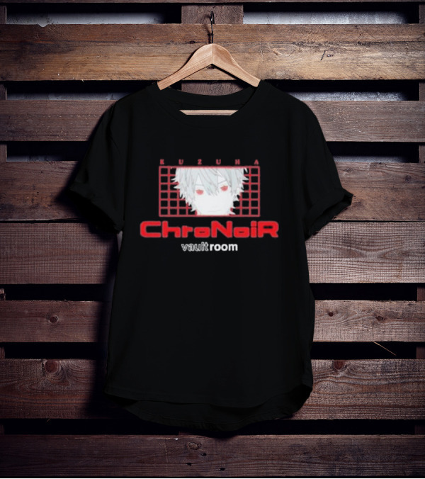 Kuzuha ChroNoiR Vaultroom Anime Character Grid T-Shirt