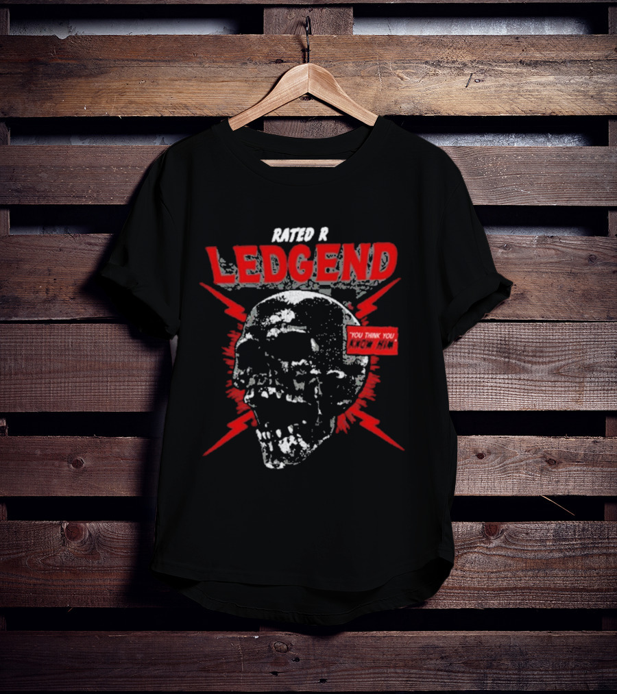 Rated R Ledgend You Think You Know Him Adam Copeland Triblend Black T-Shirt